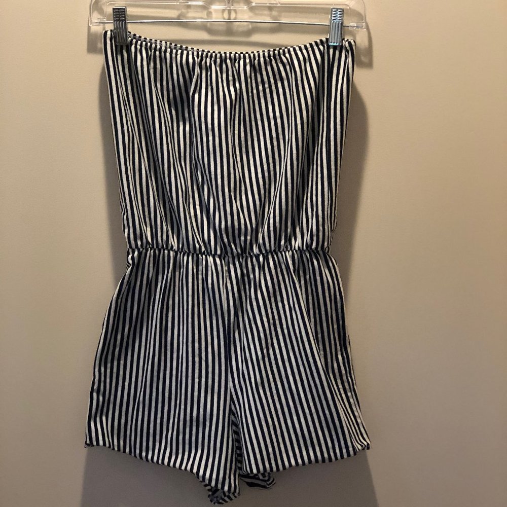 Brandy Melville Stripped Romper
